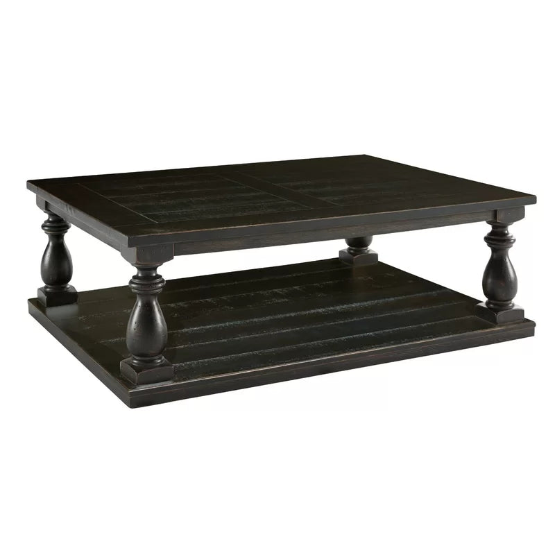 Solid Wood Vintage Coffee Table - Furnishiaa -  -